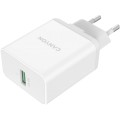 Мережевий зарядний пристрiй Canyon Canyon H-36-01 white (QC 36W) купити.