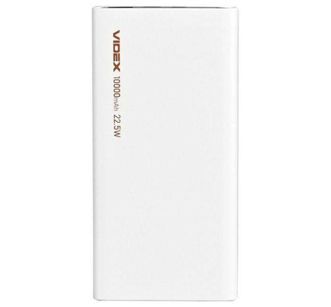 Повербанк VIDEX VPB-310 22.5W White 10000mAh купити.