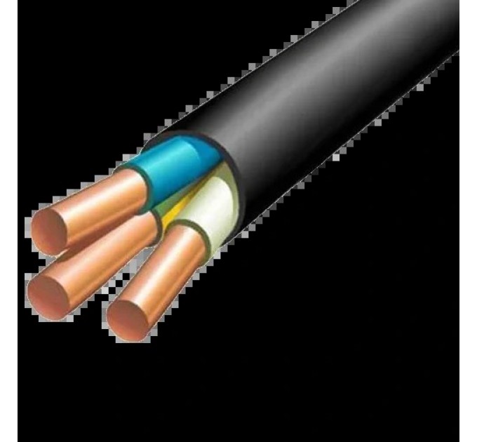 Кабель ВВГнгд 3х2.5 ЗЗКМ (бухта 100 м)