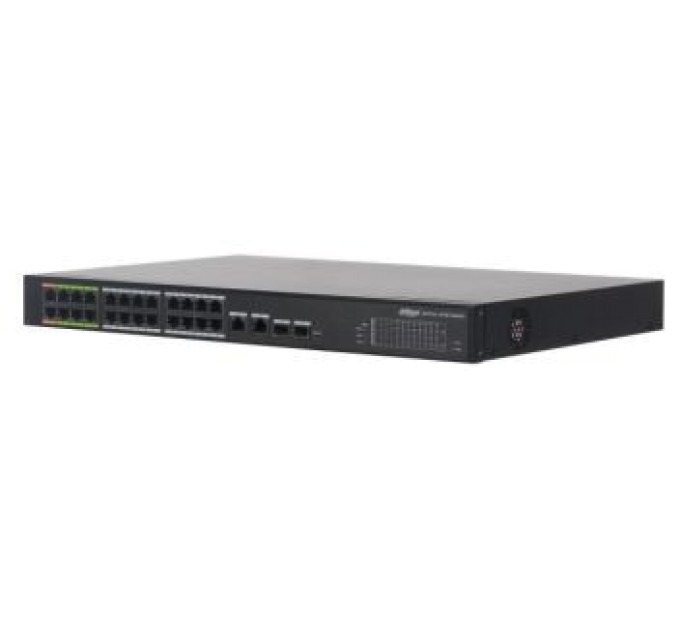 24-портовий керований PoE комутатор c 8 портами ePoE DH-LR2226-24ET-360 купити.
