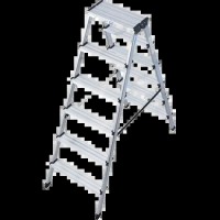 Стремянка алюмінієва двостороння KRAUSE Dopplo 2x6 (120427)