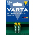 Аккумулятор Varta VARTA RECHARGEABLE ACCU AAA 1000mAh BLI 2 NI-MH (READY 2 USE)