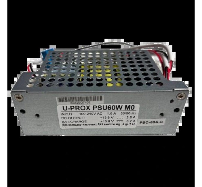 Блок живлення U-PROX PSU60W 14В 2.8А M0 kit с функцией UPS купити.