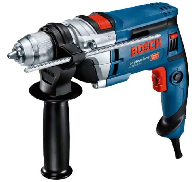 Дриль ударний Bosch GSB 16 RE Professional (060114E500) купити.