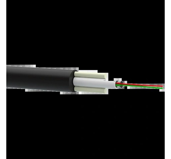 Оптичний кабель Elsacor OP-UT-004 G.652D G.652D, 1.5 кН (бухта 1000 м) купити.