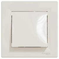 Вимикач одноклавішний самозатискний Schneider Electric Asfora EPH0100123