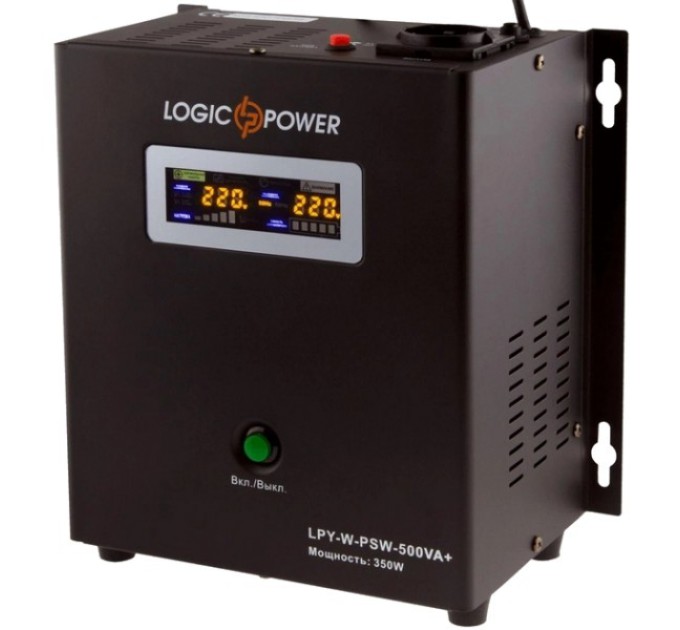 Джерело безперебійного живлення LogicPower LPY-W-PSW-500VA+