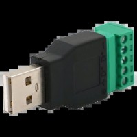Роз'єм USB (5 контактов) с клеммами под кабель