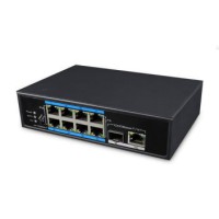 8-портовий PoE комутатор UTEPO UTP7108E-POE