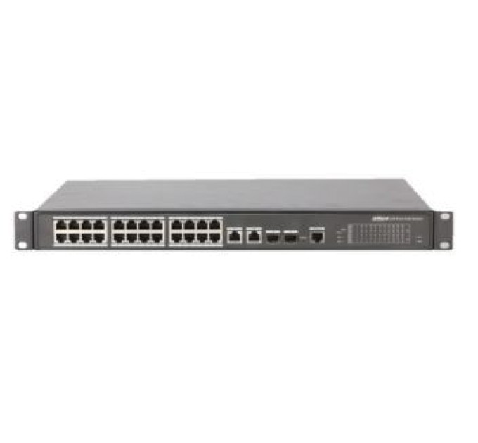 Комутатор 24 порти керований Dahua PFS4226-24ET-360 POE купити.