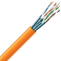 Кабель вита пара ЗЗКМ (S/FTP мідь внутрішній) Cat 6A 4x2x23 AWG LSZH (к) 305 м