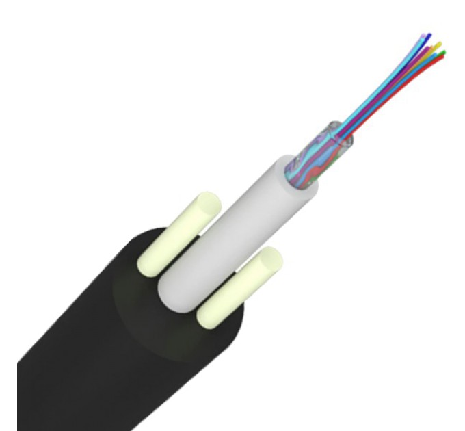 Волоконно-оптичний кабель RCI S-CFP(NA)Fda-004 E9/125 (1.5 кН) (1км) купити.