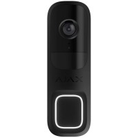 Відеодзвінок Ajax Doorbell black RAL 9005