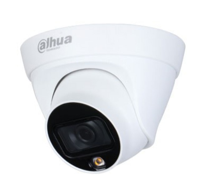 2Mп HDCVI відеокамера Dahua c LED підсвічуванням DH-HAC-HDW1209TLQP-LED (3.6мм)