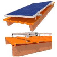 Комплект StringSetter SS-XL-M 06 крепления 6 солнечных панелей до 1145мм металлочерепица, шифер