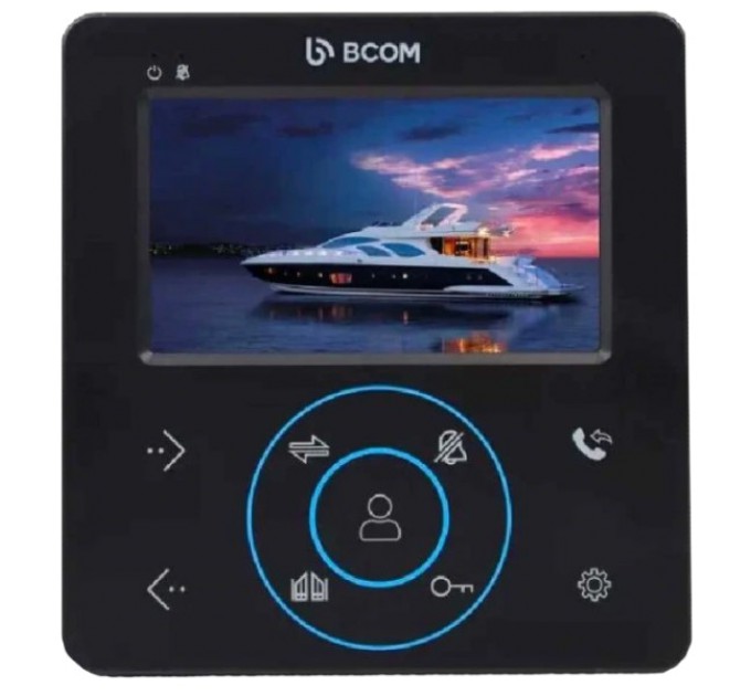 Відеодомофон BCOM BD-480 Black