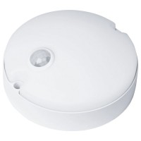 Світлодіодний світильник 12Вт 1080Lm AC165-265V 6500K (круг) c датчиком движения