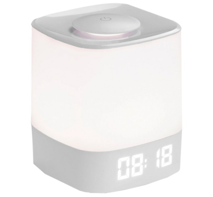LED світильник акумуляторний з годинником TITANUM TLTF-016CW 4W 3000-40000К-6000K купити.