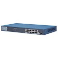 16-портовий гігабітний некерований PoE DS-3E0518P-E купити.