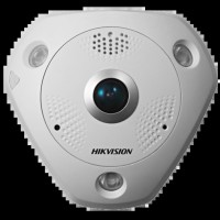 12 МП Fisheye із мікрофоном Hikvision DS-2CD63C5G0E-IVS(B) (2мм)