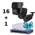 Комплект Dahua WIZCOLOR KIT 16+1（robot black+fix black） купити.