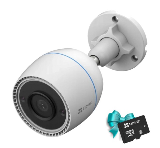 Комплект камера Ezviz H3C + карта памяти CS-CMT-CARDT32G-D купити.
