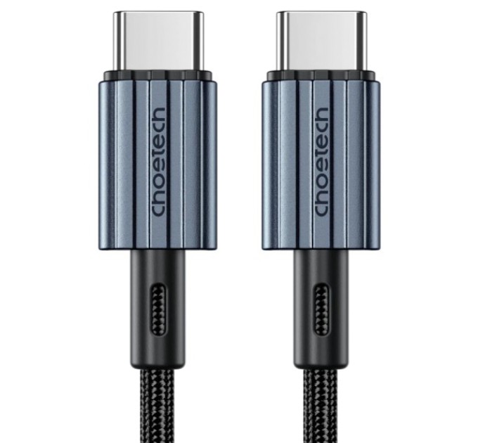Кабель Choetech XCC-1015 2м Black USB-C to USB-C PD60W купити.