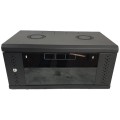 Шафа EServer 4U 600х350х284, стекло, чорная купити.
