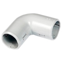 гладка коліно розбірне 90°, IP40 Ø20 Труба (36-20002-020)