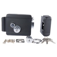 Електромеханічний накладний замок FASS Iron (Black)
