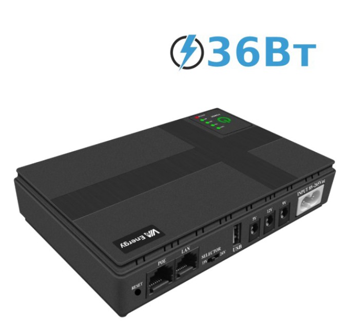Джерело безперебійного живлення VIA Energy Mini UPS 3.0 24В 1А купити.