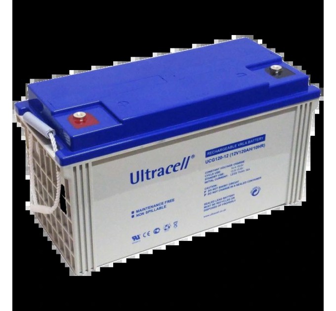 Акумуляторна батарея Ultracell UCG120-12 GEL 12 V 120 Ah