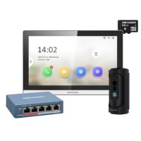 Комплект DS-KB8113-IME1(B) UKR+DS-KH6350-TE1+HS-TF