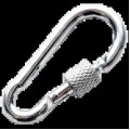 Карабін із замком APRO М7х70 мм оц. (20 шт.) купити.