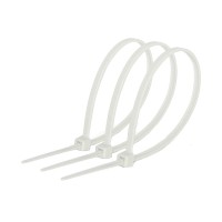 кабельна 3х100 біла(100шт) Стяжка Ziplex