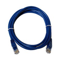 Патчкорд (для внутрішньої прокладки) 2м  UTP Cat5E Blue