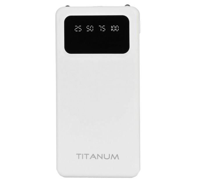 Повербанк TITANUM OL21 White 10000mAh