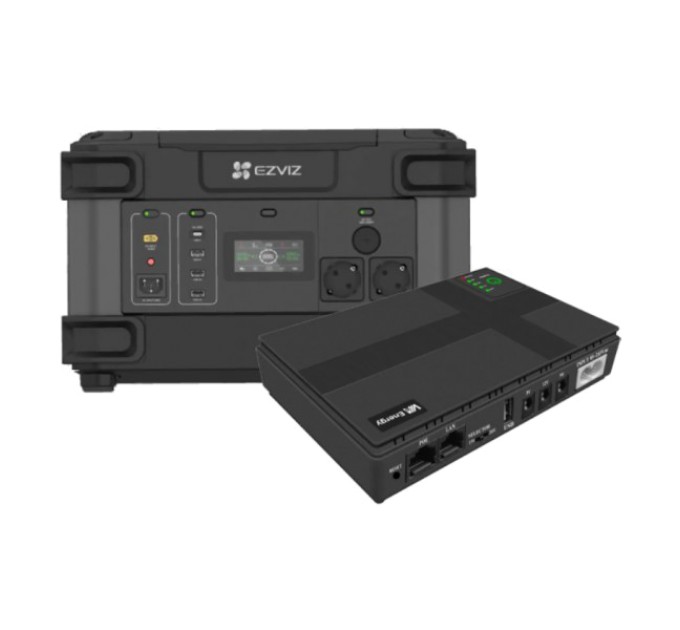 Портативна зарядна станція та ДБЖ Ezviz CS-PS1300 (CN066)(FR) + VIA Energy Mini UPS купити.