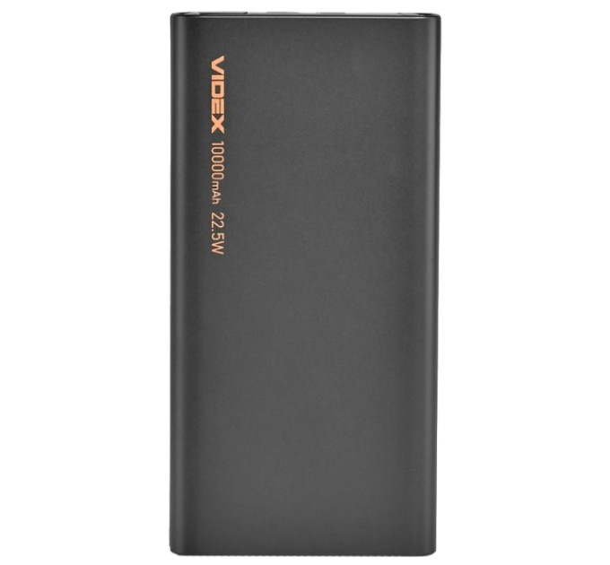 Повербанк VIDEX VPB-310 22.5W Black 10000mAh купити.