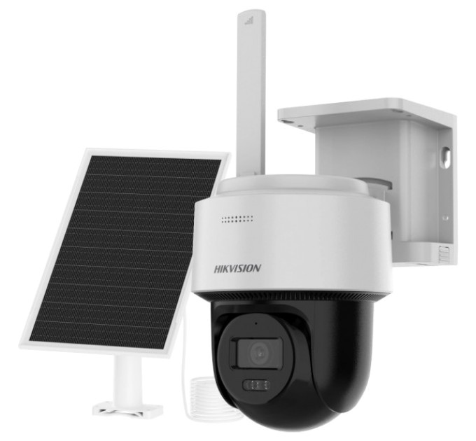 IP відеокамера Hikvision DS-2CFSP4/4G-SIM (2.8мм) 4МП 4G PT (SIM-карта в комплекте) купити.