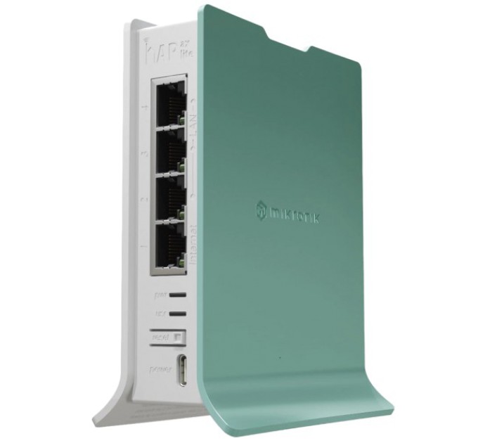 Wi-Fi роутер MikroTik hAP ax lite (L41G-2axD) Wi-Fi 6 купити.