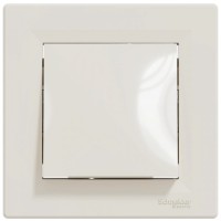 Перемикач одноклавішний самозатискний Schneider Electric Asfora EPH0400123