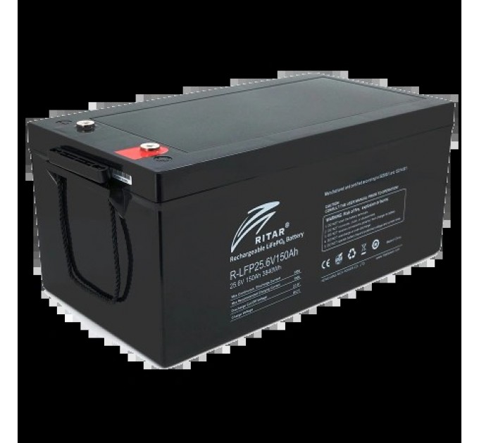 Акумуляторна батарея Ritar R-LFP 25.6V 150Ah купити.