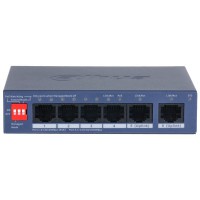 Комутатор 4 порти керований Dahua DH-CS4006-4ET2GT-36 PoE