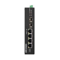 Комутатор 4 порти некерований Hikvision DS-3T0506HP-E/HS POE