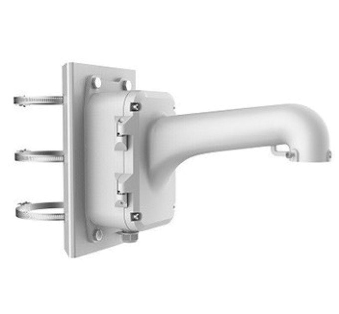 Кронштейн для кріплення на стовп для PTZ камер Hikvision DS-1604ZJ-box-pole купити.