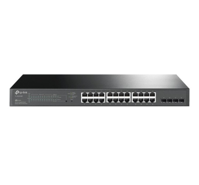 Комутатор 24 порти керований TP-LINK TL-SG2428P PoE+ 1000М купити.