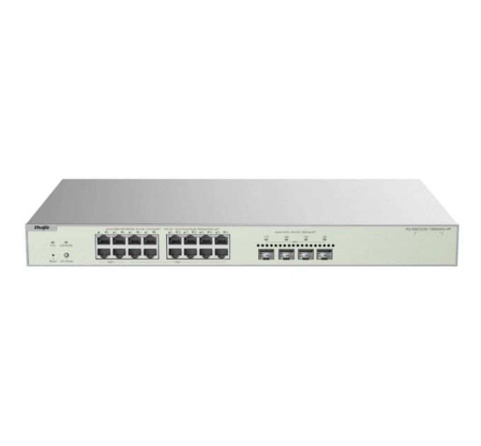 Комутатор 16 портів керований Ruijie RG-NBS3300-16MG4XS-HP PoE купити.