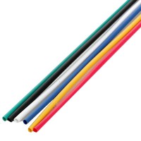 Термозбіжна трубка набір APRO 2мм 6 цветов (пак. 1м 30шт)