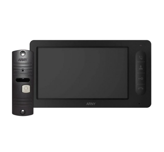Комплект відеодомофону чорний/мідний Arny AVD-7005